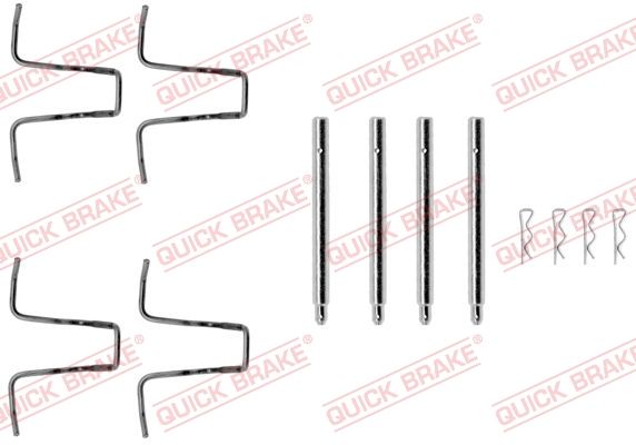 QUICK BRAKE Комплектующие, колодки дискового тормоза 109-0976